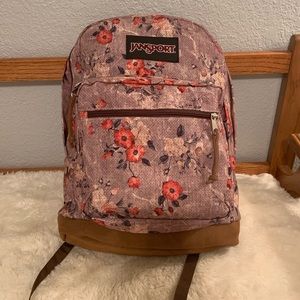Jansport Backpack with suede bottom